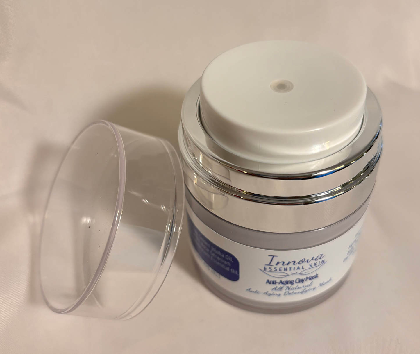 Innova Essential Skin Anti-Aging Clay Mask 42ml - Boar Hair Brush Sold Separately