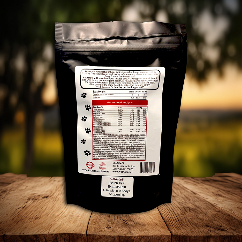 ValAsta V-10 Pet Food Topper  ***#1 Superfood***