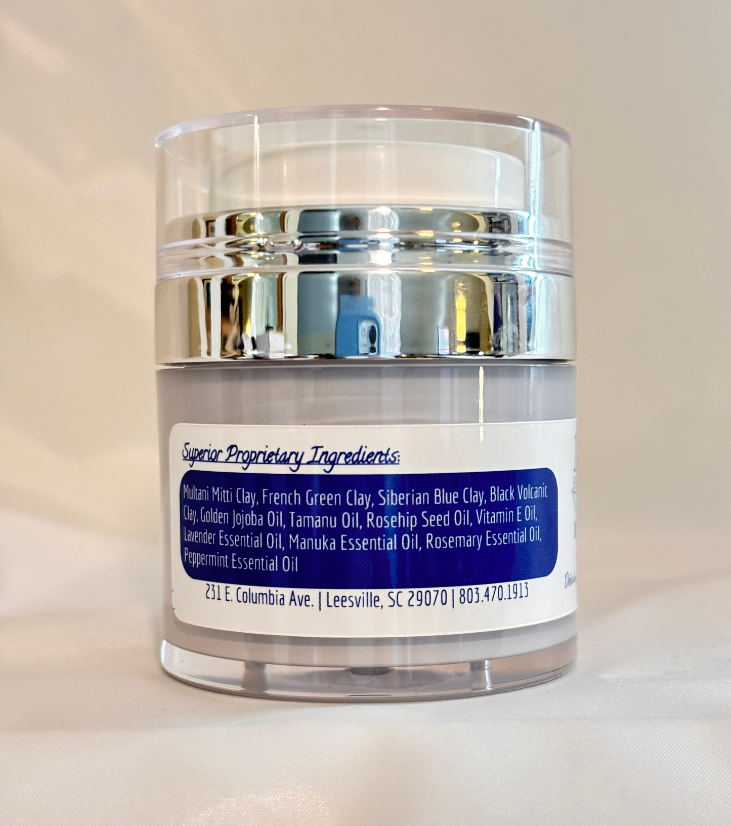 Innova Essential Skin Detoxifying Clay Mask 45ml - Boar Hair Brush Sold Separately