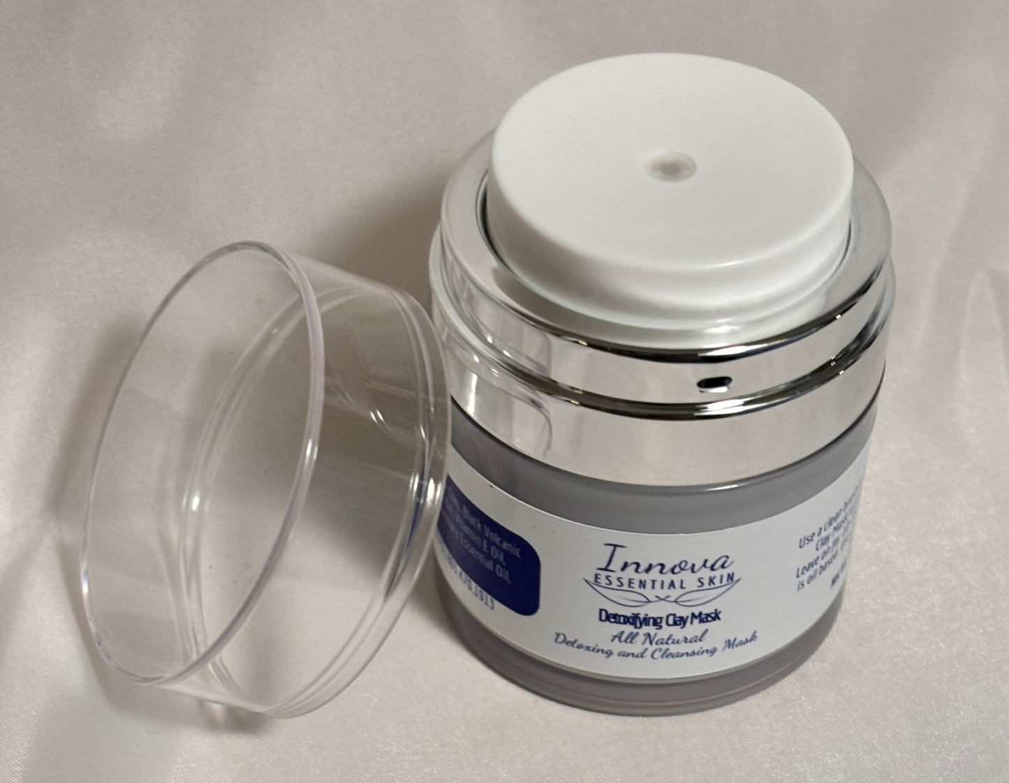 Innova Essential Skin Detoxifying Clay Mask 45ml - Boar Hair Brush Sold Separately