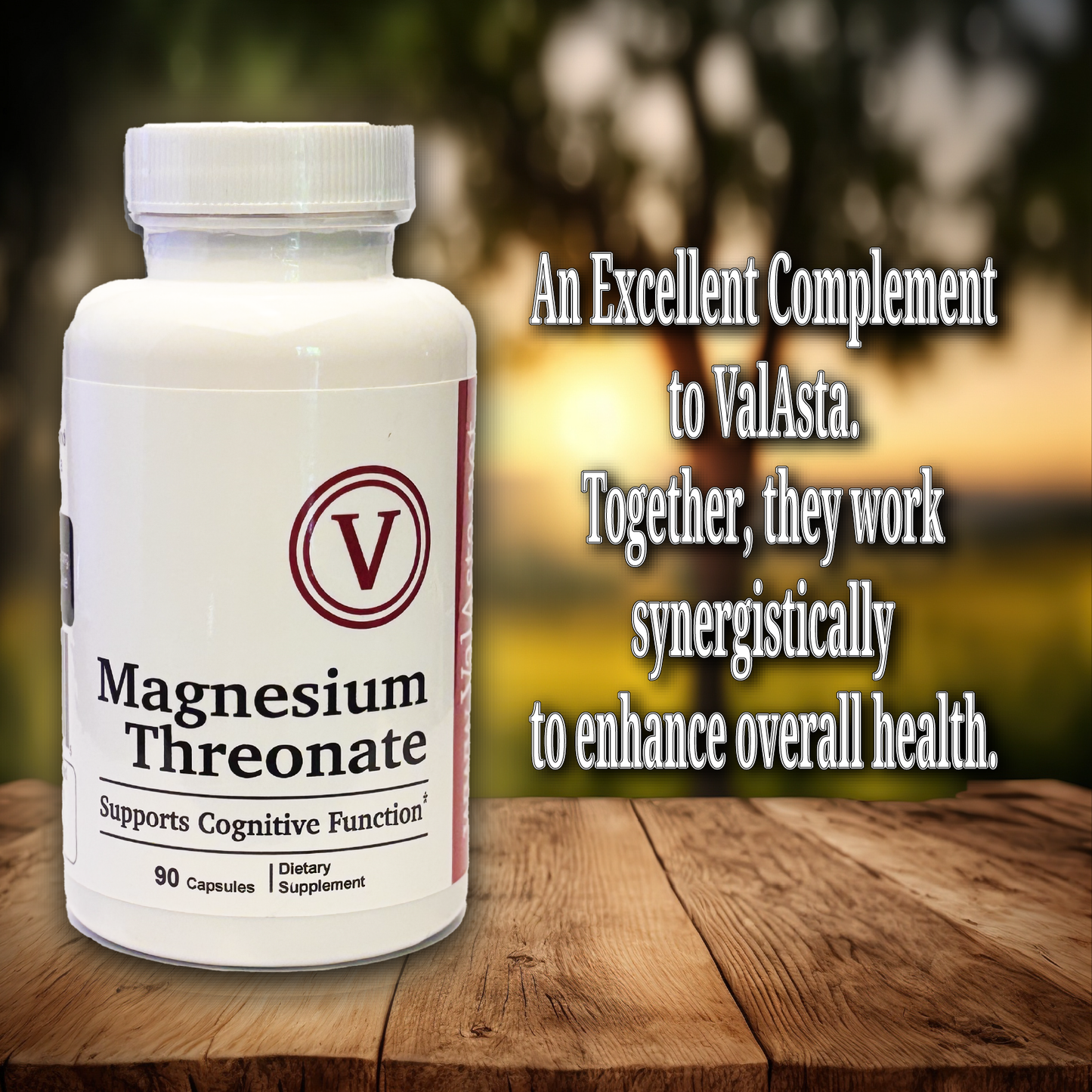 Magnesium Threonate - 90 Capsules