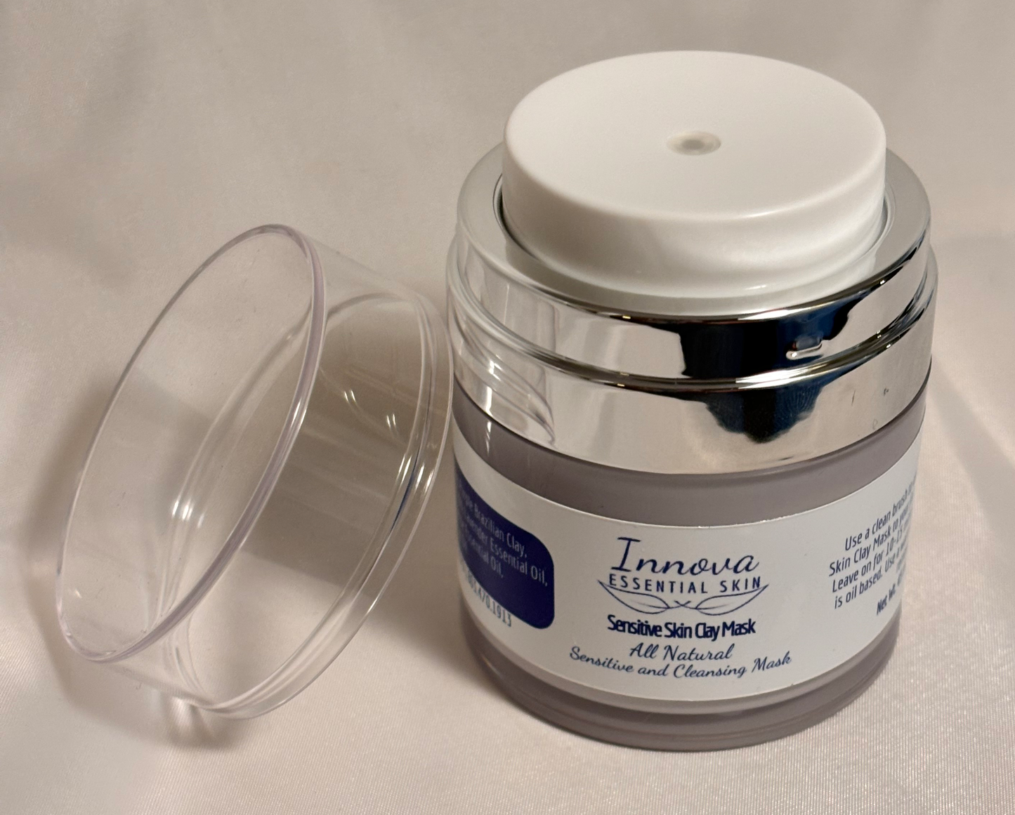 Innova Essential Skin Sensitive Skin Clay Mask 45ml - Boar Hair Brush Sold Separately
