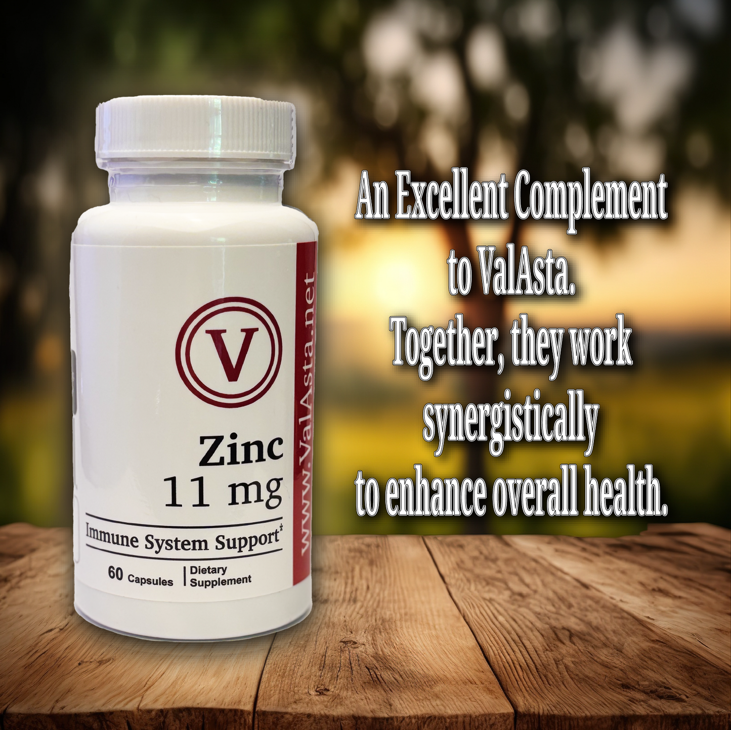 Zinc - 60 Capsules