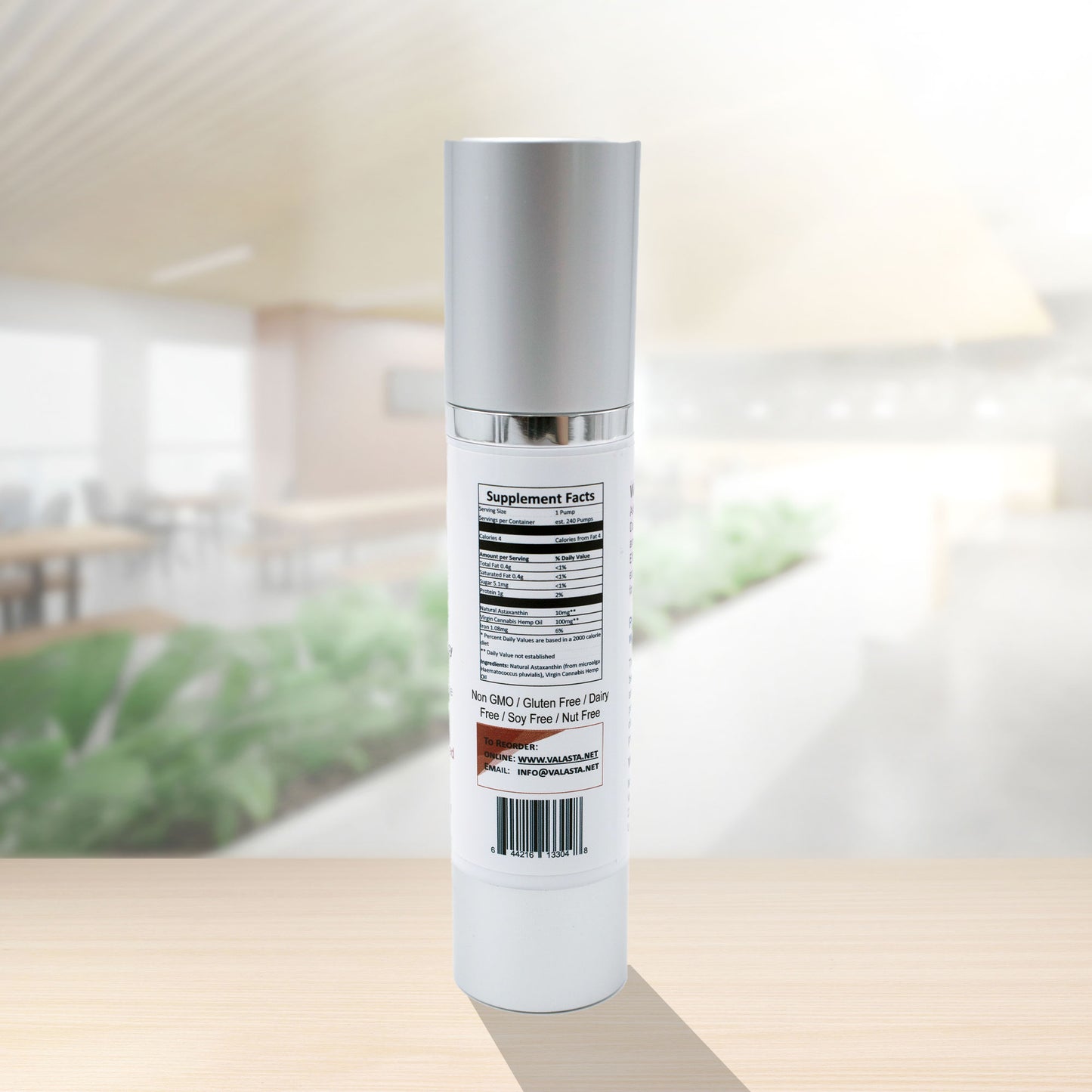 ValAsta Liquid Astaxanthin with HEMP Oil 50ML