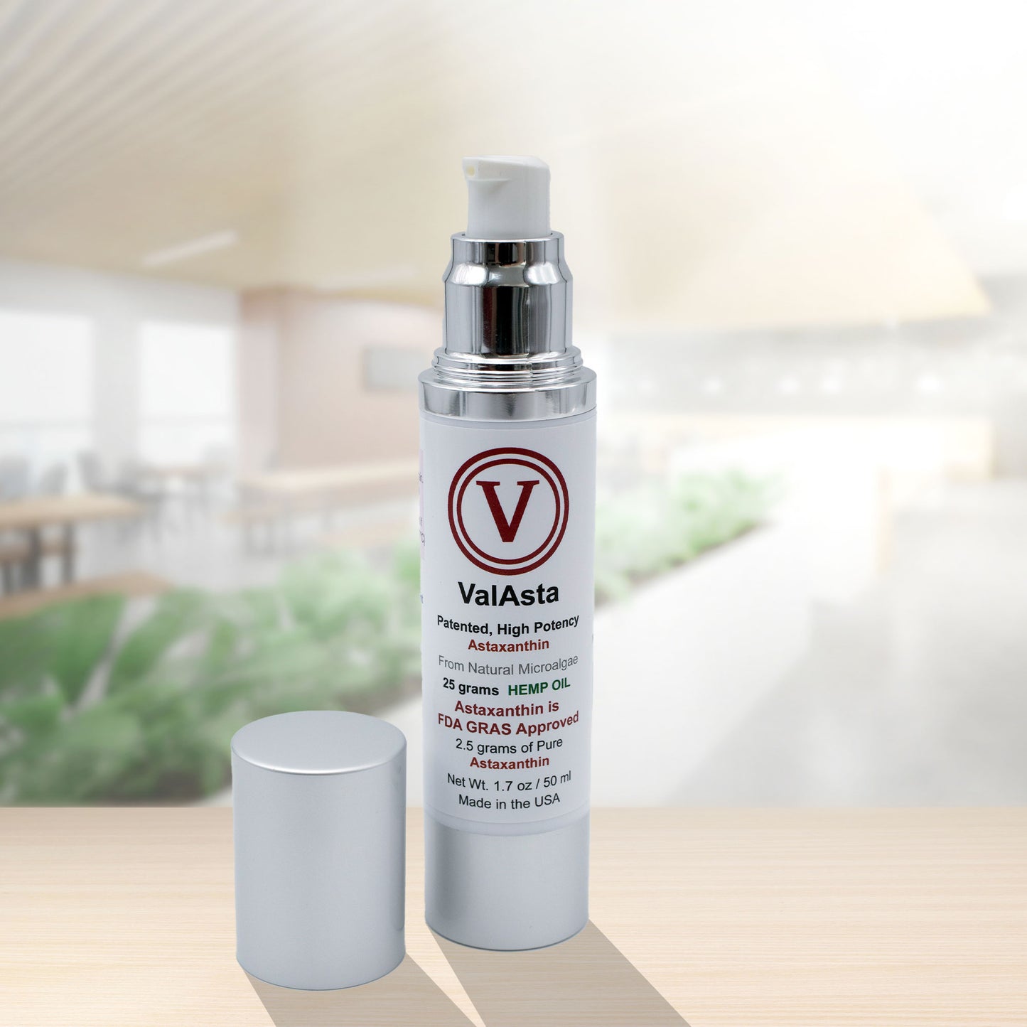 ValAsta Liquid Astaxanthin with HEMP Oil 50ML