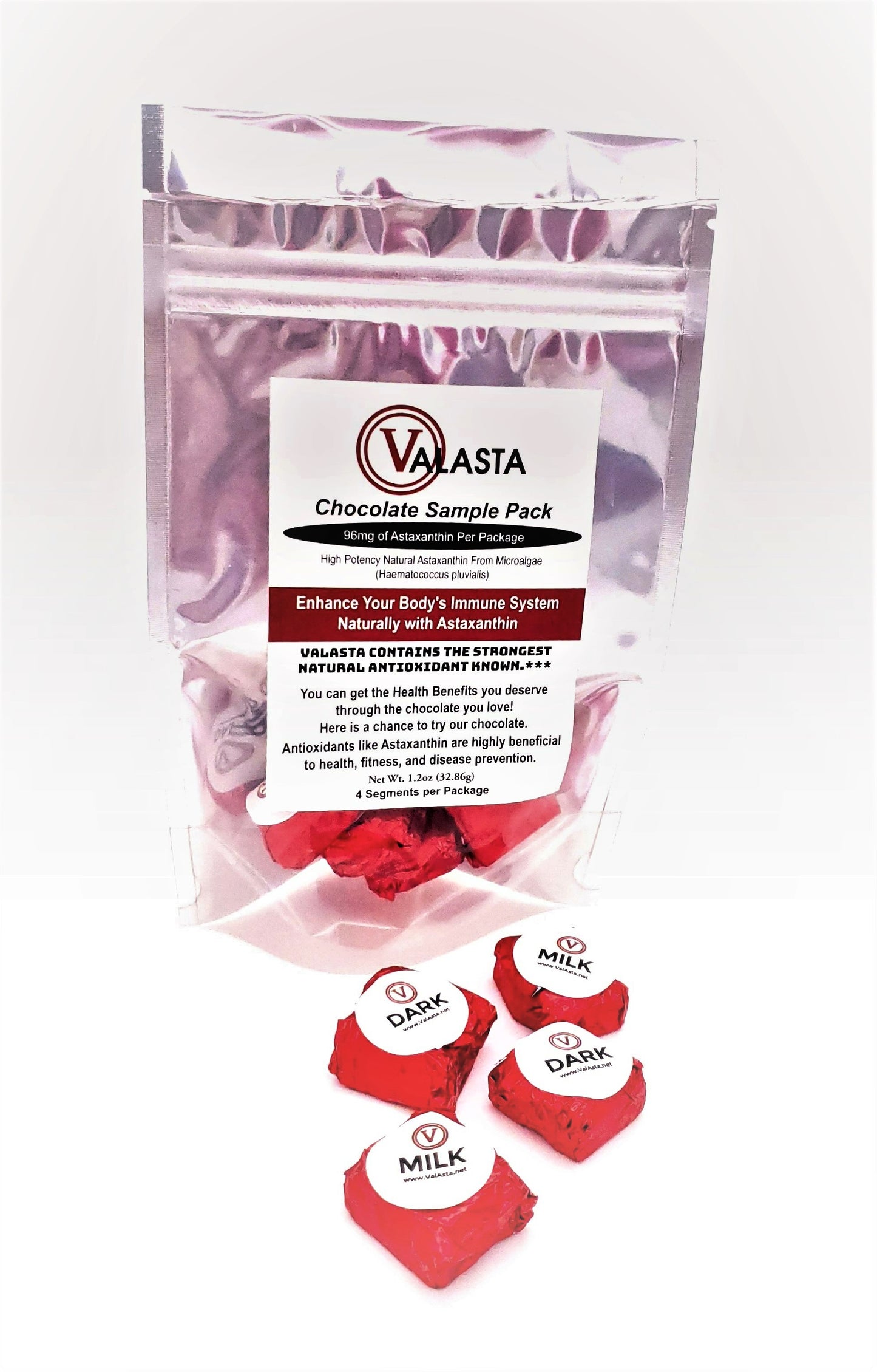 ValAsta Astaxanthin Chocolate **SAMPLES**