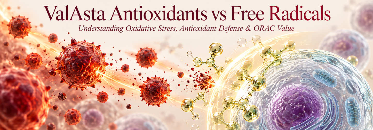 ValAsta Antioxidants vs Free Radicals - September 6, 2022