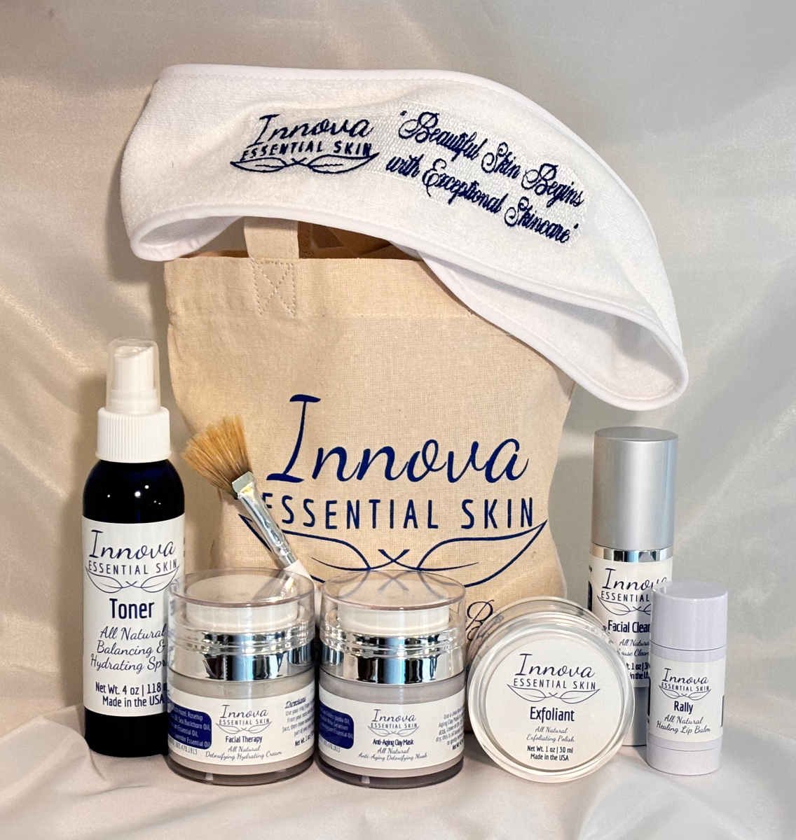 Innova Essential Skin Anti-Aging Clay Mask Gift Set – ValAsta LLC