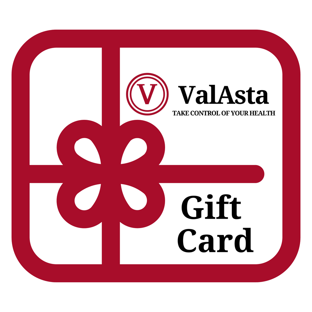 Give the gift of health!  ValAsta Gift Cards