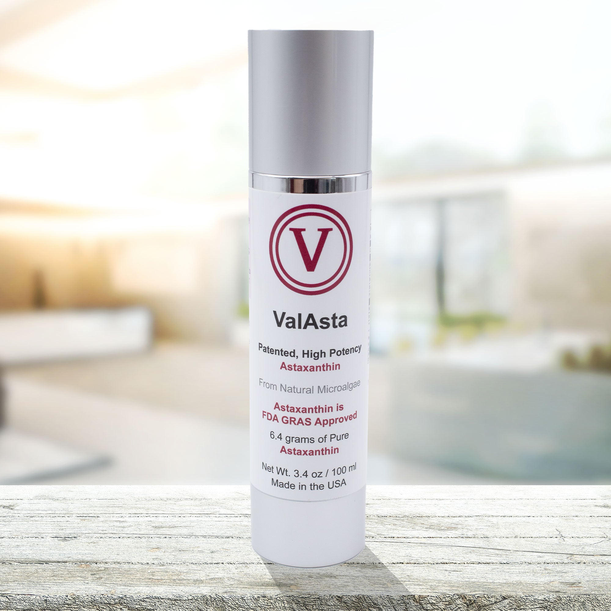 ValAsta Liquid Astaxanthin with OLIVE Oil 100ML ValAsta LLC